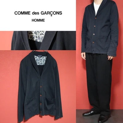 Cárdigan COMME des GARCONS HOMME 2013SS Cuello Chal Marrón Botón Foto 1 de 4