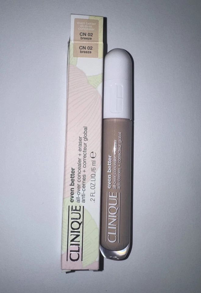 NEW Clinique Even Better All Over Concealer + Eraser - CN 02 Breeze NIB - Image 1 of 1
