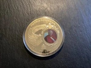 Papst Johannes Paul II 1978-2005 Vatikan Supersize 70mm Gedenkmünze Medaille - Bild 1 von 4