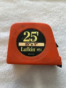 Lufkin 25 Feet Tape Measure Orange - Picture 1 of 6