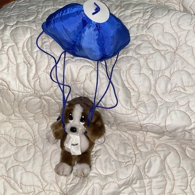 Applause Sad Sam Honey Plush Riding in a parachute Vintage - Image 1 of 4
