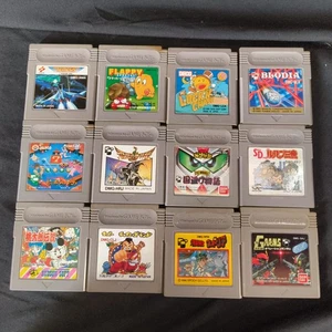 Wholesale lots of 12 Nintendo Gameboy Game Boy GB Game Cartridges set-h0813- - Picture 1 of 9