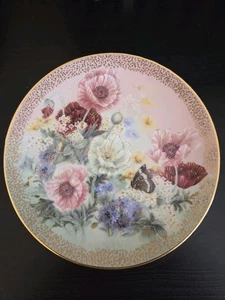 Lena Liu Poppy Pastorale 1991 Symphony of Shimmering Beauty Pate #3 signiert - Bild 1 von 5