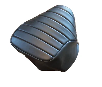 Funda de asiento HONDA ATC 200E 1982-83 grande roja plisada hecha a mano personalizada Foto 1 de 3