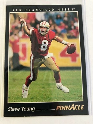 1993 Pinnacle Steve Young #255 San Francisco 49ers - Image 1 of 2