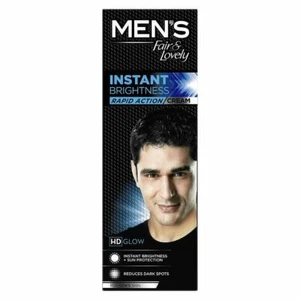 Men's Fair And Lovely Glow And Handsome Instant Brightness Cream Face Wash Combo - Picture 1 of 12