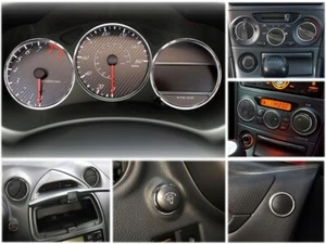 For Toyota Celica T26 1999-2006 Tuning Aluminum Polished Dashboard Rings 14pcs - Bild 1 von 20
