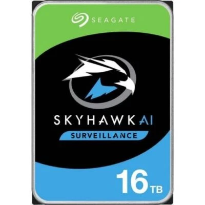 NEW Seagate ST16000VE002 SkyHawk AI 16TB 7.2K SATA 6Gb/s 256MB 3.5" Internal HDD - Image 1 of 4