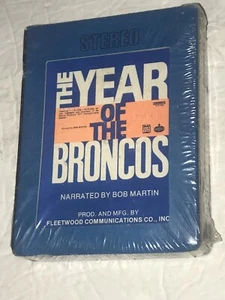 8 TRACK DENVER BRONCOS YEAR OF THE BRONCOS TAPE SEALED NEW 1977 SUPER BOWL NFL - Picture 1 of 3