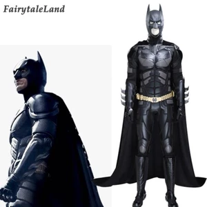 Costume cosplay body Batman Bruce Wayne cavaliere oscuro vestito petto Halloween - Foto 1 di 23