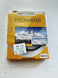 Promaster DHD UV 52mm Lens Filter - Picture 1 of 2