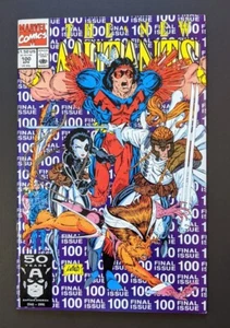 The New Mutants #100 (1991 edición directa) grado estm: casi nuevo/m. Hermoso libro - Imagen 1 de 10