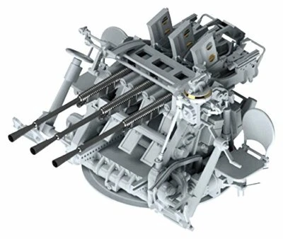 PIT-ROAD 1/35 Giapponese Blu Navy Tipo 96 25mm Triplo Pistola G47 195489 - Immagine 1 di 4