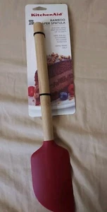 ESPÁTULA RASCADORA DE SILICONA BAMBÚ KITCHENAID - Imagen 1 de 5
