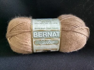 1 Bernat Satin-100% Acrylic in color Sable. - Picture 1 of 3