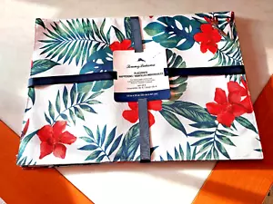 Tommy Bahama Tropical Lily Indoor/Outdoor Polyester Placemats Set of 4 NWT - Picture 1 of 7