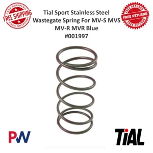 TiAL Sport Wastegate 17-7 PH Stainless Steel Spring Blue MV-S MVS / MV-R MVR - Picture 1 of 5