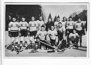 RARE 1936 OLYMPICS CARD #36 GREAT BRITIAN OLYMPIC MENS HOCKEY TEAM NRMT+!!!! - Picture 1 of 1
