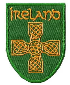 Ecusson patche Irlande Celtique Celte thermocollable patch Eire brodé - Bild 1 von 2