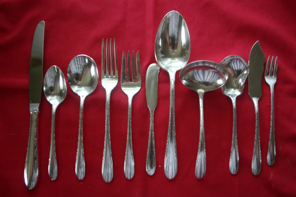 Посеребренные столовые приборы Gorham ПРИГЛАШЕНИЕ 1940 ВАШ ВЫБОР - Изображение 1 из 4