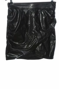 Falda de cuero de imitación negro look casual Mujeres Talla EU 38 - Imagen 1 de 5