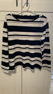 Womens Country Road Top Black And White Size XL - Picture 1 of 9