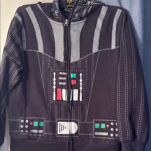 Star Wars Black and Gray Jacket with Armor-Like Design Size MD - Picture 1 of 4
