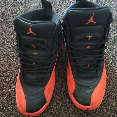 Talla 9 - Air Jordan 12 Retro Naranja Brillante W Foto 1 de 4