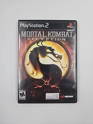Mortal Kombat Deception PS2 PlayStation 2 Complete CIB - Image 1 of 4