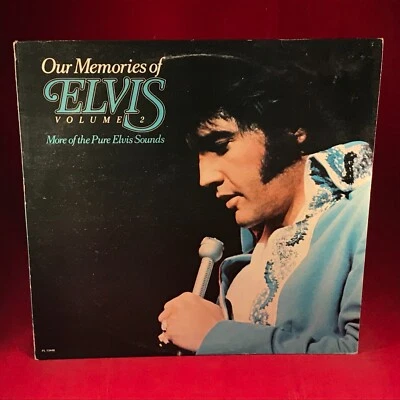 ELVIS PRESLEY Our Memories Of Volume 2 1979 UK vinyl LP I Can Help Way Down - Image 1 of 4