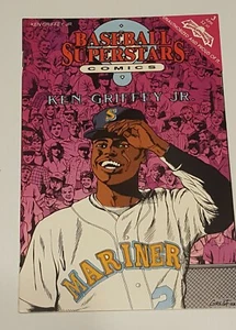 Ken Griffey Jr. 1992 ¡CÓMIC SUPERESTRELLA DE BÉISBOL RARO!!! REDS MARINERS - Imagen 1 de 1