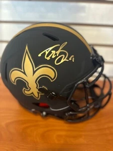 Drew Brees Autographed New Orleans Saints Eclipse Authentic Helmet - Picture 1 of 1