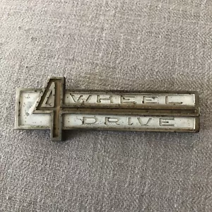 Jeep OEM 4WD Badge - Picture 1 of 5