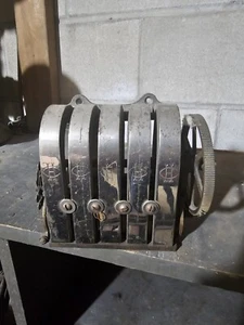Vintage 5 Bar Century Telephone Magneto Generator - Picture 1 of 5