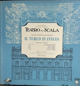 ROSSINI-IL TURCO IN ITALIA-ALLA SCALA-CALLAS-ANGEL 3-LP VINYL BOX SET NM 1955 - Picture 1 of 6
