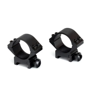 1 Pair Hunting 30mm Ring Riflescope for 20mm Picatinny Rail Scope Light Mounts - Picture 1 of 5