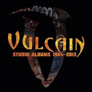 VULCAIN - STUDIO ALBUMS 1984-2013 (DIGIBOX)  8 CD NEU