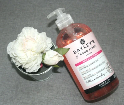Luxuriöse Flüssigseife "Bayley's of Bond Street", Rose & Raspberry, 500 ml - Bild 1 von 4