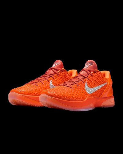 Nike Kobe 6 Total Orange (taglia 12 5 uomo) pronte per la spedizione