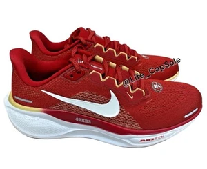 11,5 - Nike San Francisco 49ers Pegasus 41 Schuhe Rot Weiß FZ5070-600 Herren Neu - Bild 1 von 10