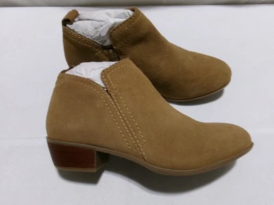 K1018 DIBA Layla Suede Bootie Cognac Womens Size 8.5 - Image 1 of 4