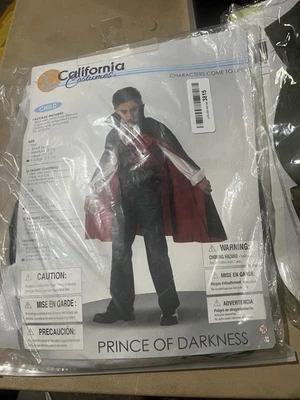 Disfraz de Vampiro Gótico Príncipe de las Tinieblas Drácula Niño Foto 1 de 2