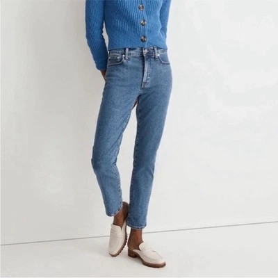 Madewell Mid-Rise Perfect Vintage Jeans Sz 29 Stretch Medium Wash 90’s Classic - Image 1 of 4