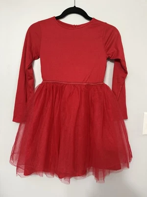 Niñas H&M Vestidos Rojos de Vacaciones, Talla 8 - 10, Lote de 2 Vestidos de Navidad (022) Foto 1 de 4