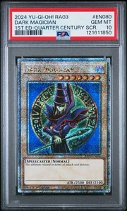 🔥PSA 10🔥 DARK MAGICIAN Quarter Century Secret Rare SCR Ra03-EN080 - Picture 1 of 1