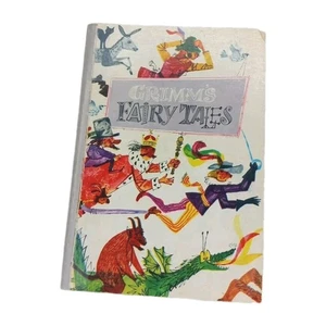 Vintage 1964 Grimms Fairy Tales Storybook Paperback MacMillan Reading - Bild 1 von 17
