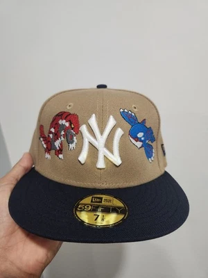 New York Yankees New Era 59Fifty Fitted  Size 7 1/8 X Pokemon Emerald  Exclusive - Image 1 of 4