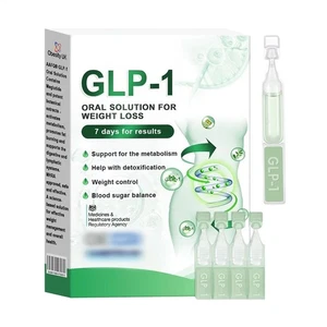 GLP-1 Oral Solution,Mild Slimming Supplement GLP-1 Peptide Complex Serum Natural - Picture 1 of 7