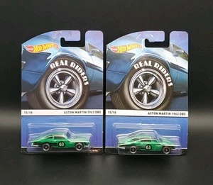 Hot Wheels Real Riders Aston Martin 1963 DB5 Lot Of 2 - Picture 1 of 5