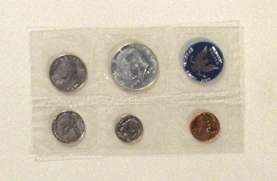 #34 A 1965 Special Mint Set W/40% Silver Kennedy Half Dollar, UNC - Image 1 of 3